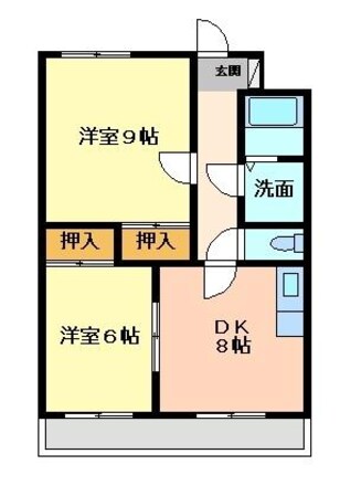 阿波富田駅 徒歩50分 3階の物件間取画像